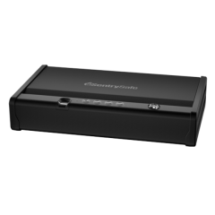 Sentry QAP2BEL Lighted Biometric 2 Pistol Safe with Electronic Pushbutton and Key Backup