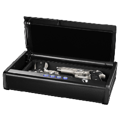 Sentry QAP2E Quick Access Digital 2 Pistol Safe, Electronic Pushbutton, Key Backup